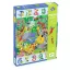 Djeco Dzsungelben 1-10-ig megfigyelő puzzle 54 darabos doboza színes állatfigurákkal