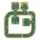 Djeco Óriás puzzle Utak irányok 21 darabos készlet dobozban