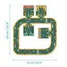 Djeco Óriás puzzle Utak irányok 21 darabos készlet dobozban