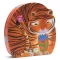 Djeco A tigris sétája 24 darabos formadobozos puzzle tigris alakú díszdoboza
