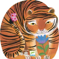   Djeco Formadobozos puzzle - A tigris sétája - The tiger's walk