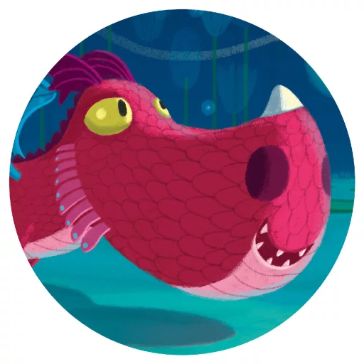 Djeco Formadobozos puzzle - Cuki sárkány, 24 db-os - Edmond the dragon