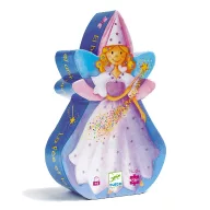   Djeco Formadobozos puzzle - Tündér és az egyszarvú, 36 db-os - The fairy and the unicorn