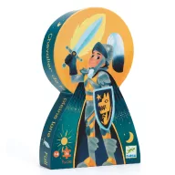 Djeco Telihold lovagja formadobozos puzzle lovag alakú díszdobozban