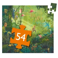   Djeco Formadobozos puzzle - Dzsungel puzzle, 54 db-os - In the Jungle