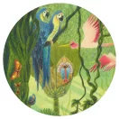 Djeco In the Jungle 54 darabos formadobozos dzsungel puzzle zöld növényes sziluettdobozban