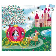   Djeco Formadobozos puzzle - Elise hintója, 54 db-os - Elise Carriage