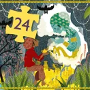 Djeco Aladdin formadobozos panoráma puzzle 24 darabos kiadásban, illusztrált díszdobozban
