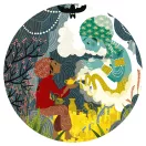 Djeco Aladdin formadobozos panoráma puzzle 24 darabos kiadásban, illusztrált díszdobozban
