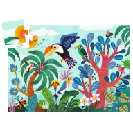   Djeco Formadobozos puzzle - Koki Tukán, 24 db-os - Coco the Toucan