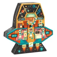   Djeco Formadobozos puzzle - Űrállomás, 54 db-os - Space station