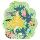 Djeco Flóra álomfája 54 darabos formadobozos puzzle sziluett doboza tündérrel és állatokkal