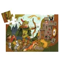 Djeco Robin Hood formadobozos 36 darabos puzzle illusztrált sziluettdobozban