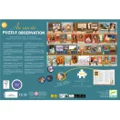 Djeco Megfigyeltető puzzle - A múzeumban, 500 db-os - At the Museum + booklet
