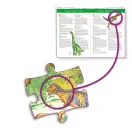 Djeco 100 darabos dinoszauruszos megfigyelő puzzle doboza füzettel