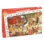 Djeco lovaglás témájú 200 darabos megfigyelő puzzle piros doboza