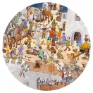 Djeco Bevehetetlen vár 100 darabos megfigyelő puzzle doboza színes rajzzal