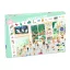 Djeco Balett iskola 100 darabos megfigyelő puzzle doboza tündéri balettos illusztrációval