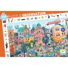 Djeco Megfigyeltető puzzle - A város, 200 db-os - The city