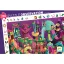 Djeco Videójátékban 200 darabos megfigyelő puzzle lila doboza színes szörnyekkel