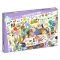 Djeco Szülinapi parti 54 darabos megfigyelő puzzle doboza színes illusztrációval