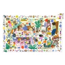 Djeco Szülinapi parti 54 darabos megfigyelő puzzle doboza színes illusztrációval