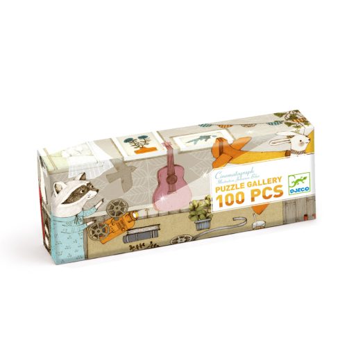 Djeco Művész puzzle - Filmvetítés, 100 db-os - Cinematograph