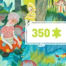 Djeco Folyóparti piknik 350 darabos panoráma művész puzzle elegáns hosszúkás dobozban