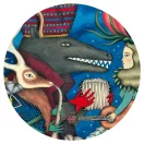Djeco Fantasztikus zenekar 500 darabos panoráma művész puzzle doboza