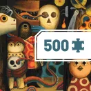 Djeco Álomban Yokai 500 darabos művész panoráma puzzle illusztrált díszdobozban