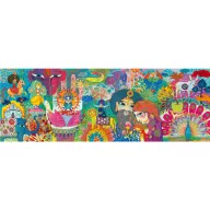 Djeco Magic India 1000 darabos művész puzzle illusztrált díszdoboza