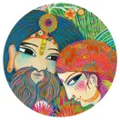 Djeco Magic India 1000 darabos művész puzzle díszdobozban