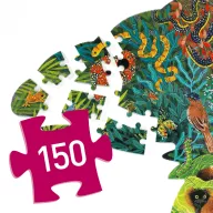 Djeco Puzz Art Chameleon 150 darabos művészeti kaméleon alakú puzzle doboza