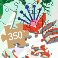 Djeco Puzz Art Majom 350 darabos művészeti puzzle doboza színes dzsungel mintával