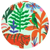 Djeco Puzz Art Majom 350 darabos művészeti puzzle doboza színes dzsungel mintával