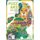 Djeco Oroszlán művész puzzle 350 darabos kontúrvágott kirakó doboza