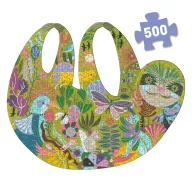 Djeco Puzz'Art Sloth 500 darabos lajhár alakú művész puzzle doboza
