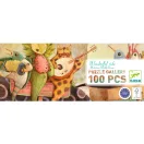 Djeco Csodálatos utazás 100 darabos panoráma művész puzzle doboza