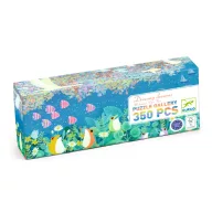 Djeco Álomkép 350 darabos művész panoráma puzzle doboza színes illusztrációval