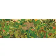Djeco A természet rejtekén 1000 darabos panoráma művész puzzle illusztrált díszdobozban