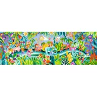 Djeco Művész puzzle Parádé 1000 db-os La fiesta illusztrált doboza