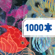 Djeco Halparadicsom 1000 darabos művész puzzle hosszúkás díszdoboza
