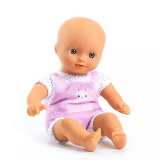 Djeco Játékbaba Mini, 20 cm - Elly, Charly, Gabby
