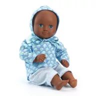   Djeco Játékbaba - Wasabi, sötétkék szemű, 32 cm - Wasabi dark blue eyes