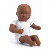   Djeco Játékbaba - Wasabi, sötétkék szemű, 32 cm - Wasabi dark blue eyes
