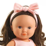 Djeco Lovely Roxane játékbaba hullámos hajú figura díszes ruhában
