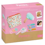   Djeco Játékbaba kiegészítő, szépítkezés - Baba fodrászkészlet - Hairdressing set
