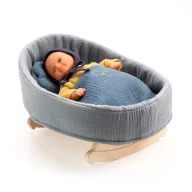   Djeco Bölcső - Ringató kék álom - Rocking cradle Blue Dream