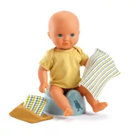 Djeco Baba Bili - Bébitrón - Potty and Wipes
