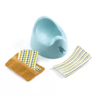 Djeco Baba Bili - Bébitrón - Potty and Wipes